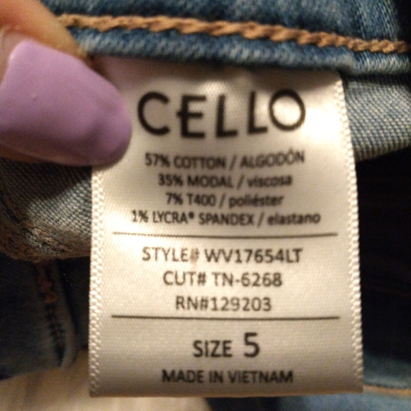 Cello saving time skinny jeans Size 5 NWT - Picture 11 of 11